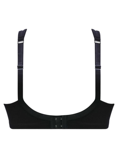 Twin 5493 Reggiseno microfibra senza ferretto, nero