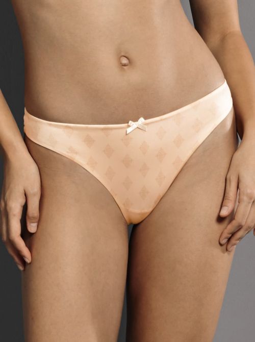 Mila 1396  thong, biscuit ROSA FAIA