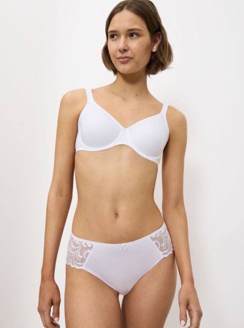 Modern Soft+Cotton W non-wired bra, white TRIUMPH