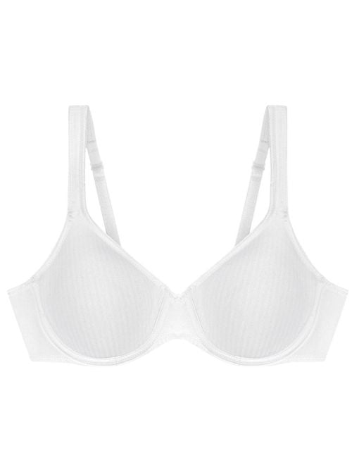Modern Soft+Cotton W reggiseno con ferretto, bianco