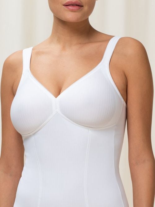 Modern Soft+Cotton BS Body senza ferretto, bianco TRIUMPH