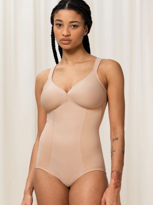 Modern Soft+Cotton BS Body senza ferretto, natural beige TRIUMPH