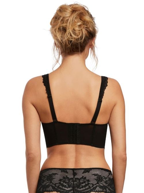 Bronte Bralette con ferretto e supporto laterale, nero