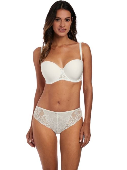 Bronte Ivory reggiseno preformato senza spalline, avorio