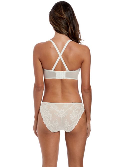 Bronte Ivory reggiseno preformato senza spalline, avorio