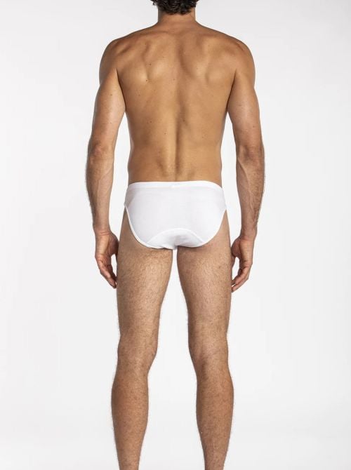 Incontri - Slip in Cotone Elasticizzato, bianco