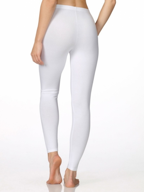27024 Comfort Leggings in COTONE, bianco CALIDA