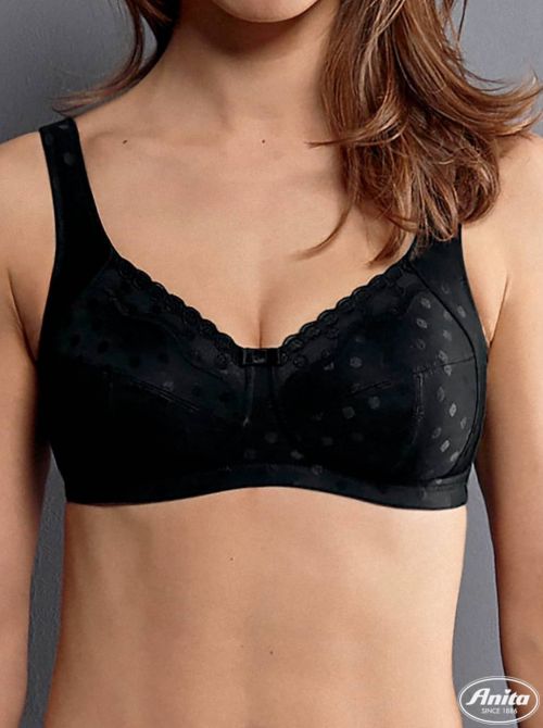Airita no-wired comfort bra, black