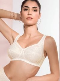 Airita no-wired comfort bra, crystal