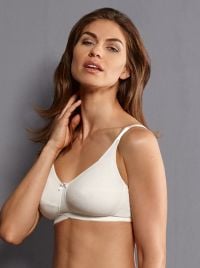 5754X Fleur Wire-free Mastectomy Bra, crystal