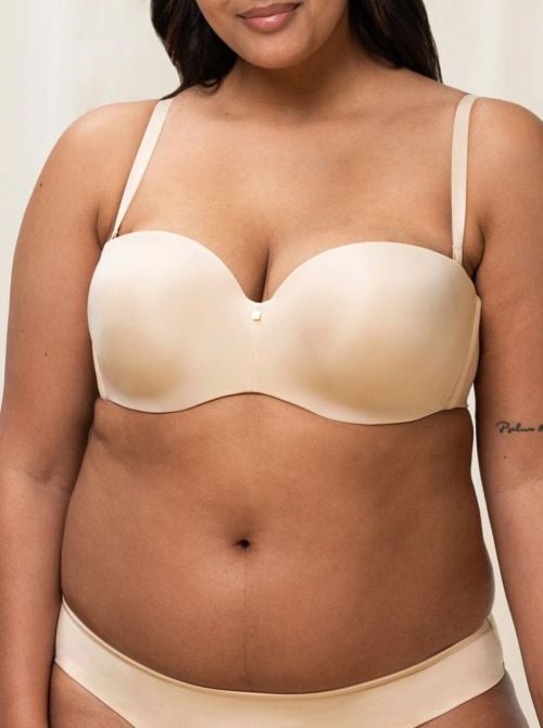 Body Make-Up Essentials Wdp reggiseno a fascia, nudo
