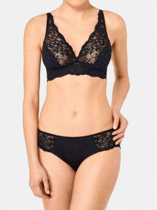 Amourette Charm N, reggiseno bralette senza ferretto, nero TRIUMPH