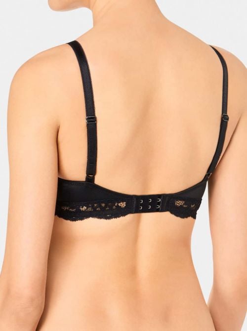Amourette Charm N, reggiseno bralette senza ferretto, nero