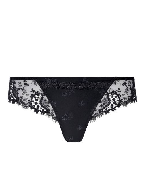 Wish Slip brasiliana in pizzo, nero