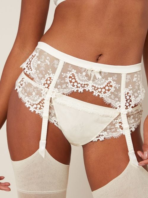 Wish suspender belt, natural SIMONE PERELE