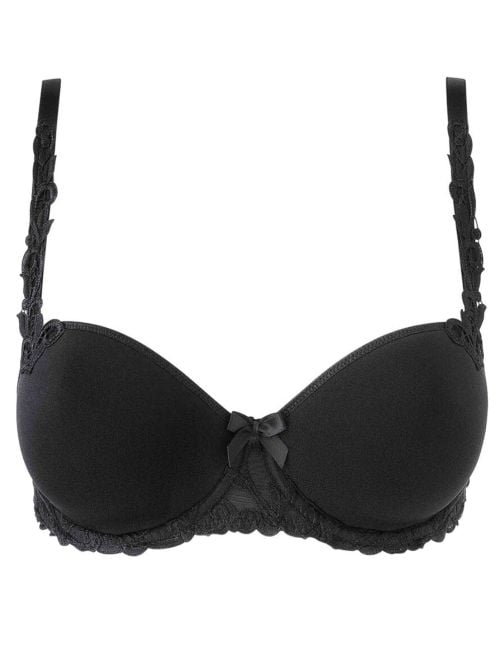 Andora 131343 Reggiseno imbottito a balconcino, nero
