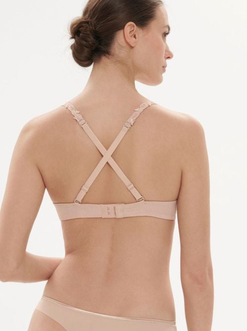Andora 131316 Reggiseno imbottito con spalline multiposizione, Ecr&ugrave;