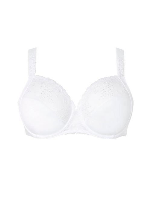 Delice Reggiseno con ferretto coppe profonde,bianco