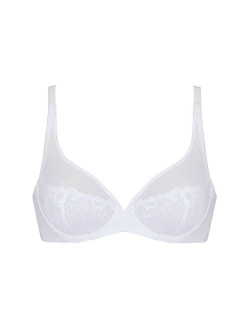 Delice Reggiseno Scollatura profonda, bianco