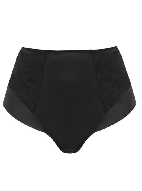 Illusion Slip a vita alta, nero