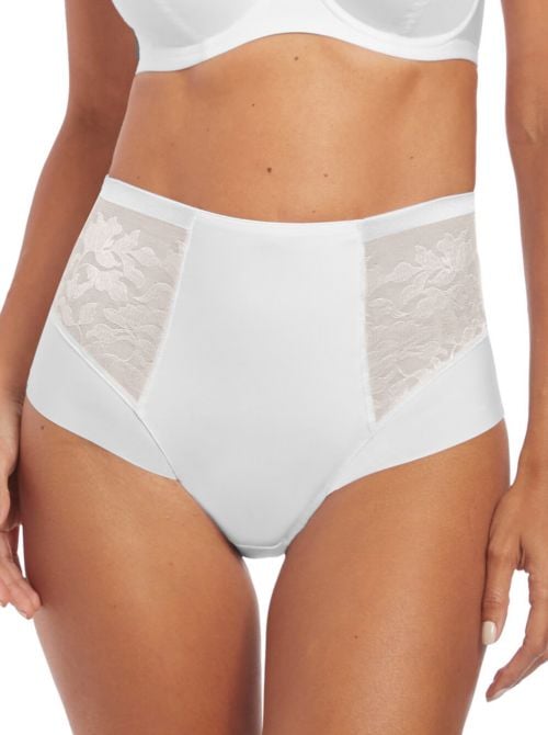 Illusion Slip a vita alta, bianco FANTASIE
