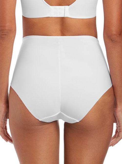 Illusion Slip a vita alta, bianco