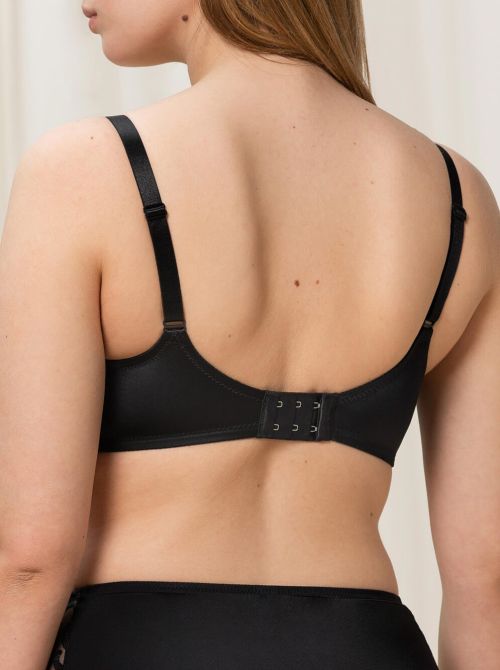 Modern Finesse W02 wired bra, black