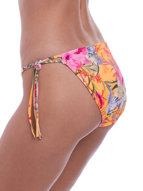 Anguilla sunset Slip con nodini ai lati, zafferano FANTASIE SWIM