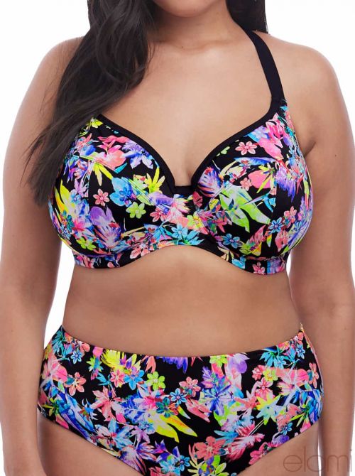 Electroflower Reggiseno per bikini con ferretto, black ELOMI