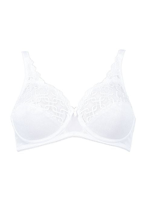 Letizia W01 minimizer bra with wire, white