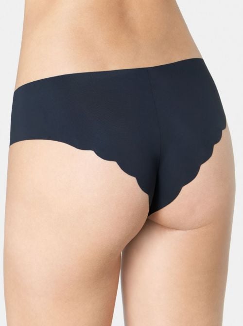 ZERO Microfibre Hipster taglio laser, nero SLOGGI