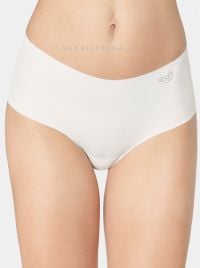 ZERO Microfibre Short taglio laser, bianco seta
