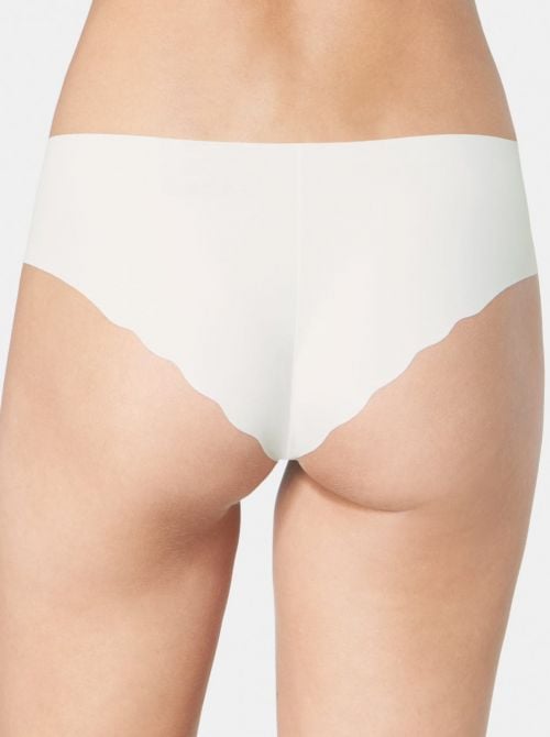 ZERO Microfibre Hipster taglio laser, bianco seta