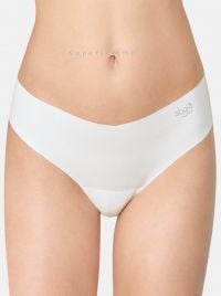 ZERO Microfibre HipString taglio laser, bianco seta