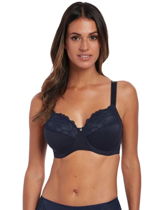 Memoir Uw Full Cup Bra With Side Support, Navy FANTASIE