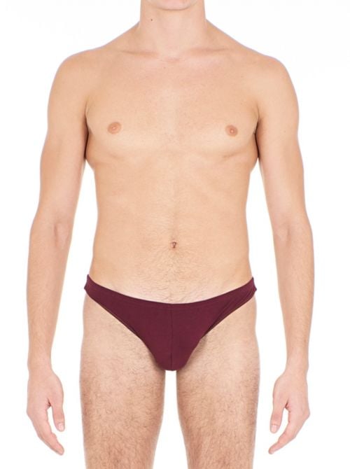 Nature Fredy man's string, bordeaux HOM