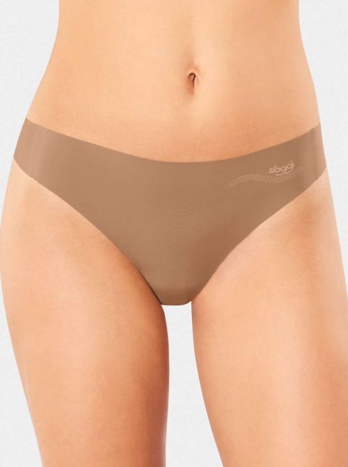 ZERO Feel string, cognac SLOGGI
