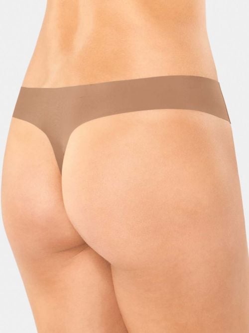 ZERO Feel string, cognac SLOGGI
