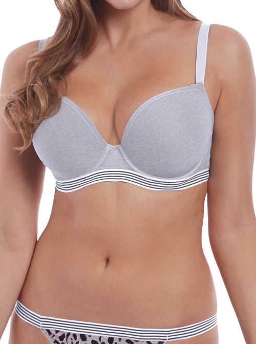 Wild Underwired Moulded Plunge Bra FREYA