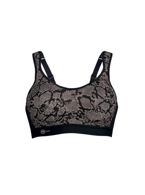 5527 reggiseno sportivo senza ferretto, pitone