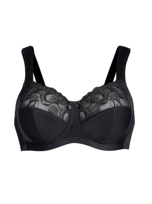 Lucia Reggiseno senza ferretto, nero ANITA