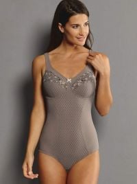3572 Venecia Body modellatore senza ferretto, grigio