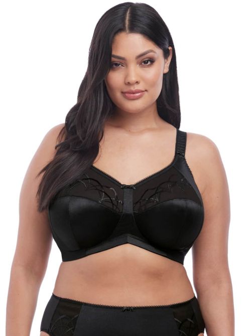 Cate Reggiseno con ferretto, nero ELOMI