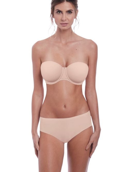 Aura Reggiseno liscio spalline removibili, natural beige