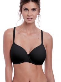 Aura Underwired Moulded Bra, black