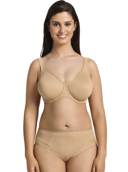 Twin Firm 5694 Reggiseno microfibra con ferretto, nudo