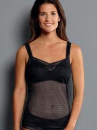 0630 Emily canotta in tulle, nero