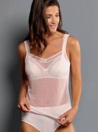 0630 Emily canotta in tulle, powder rose