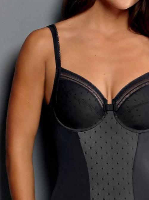 Emily Body con ferretto, nero