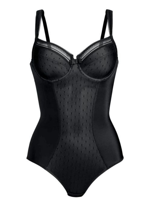 Emily Body con ferretto, nero